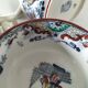 Ensemble de 4 tasses à bouillon Digoin & Sarreguemines, décor Timor