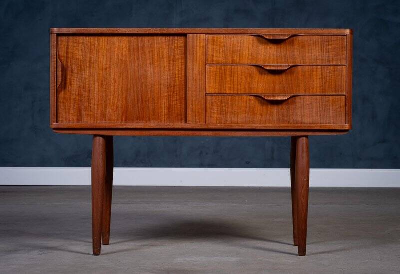 Teak commode attributed to Aksel Kjersgaard, Denmark, 1960s