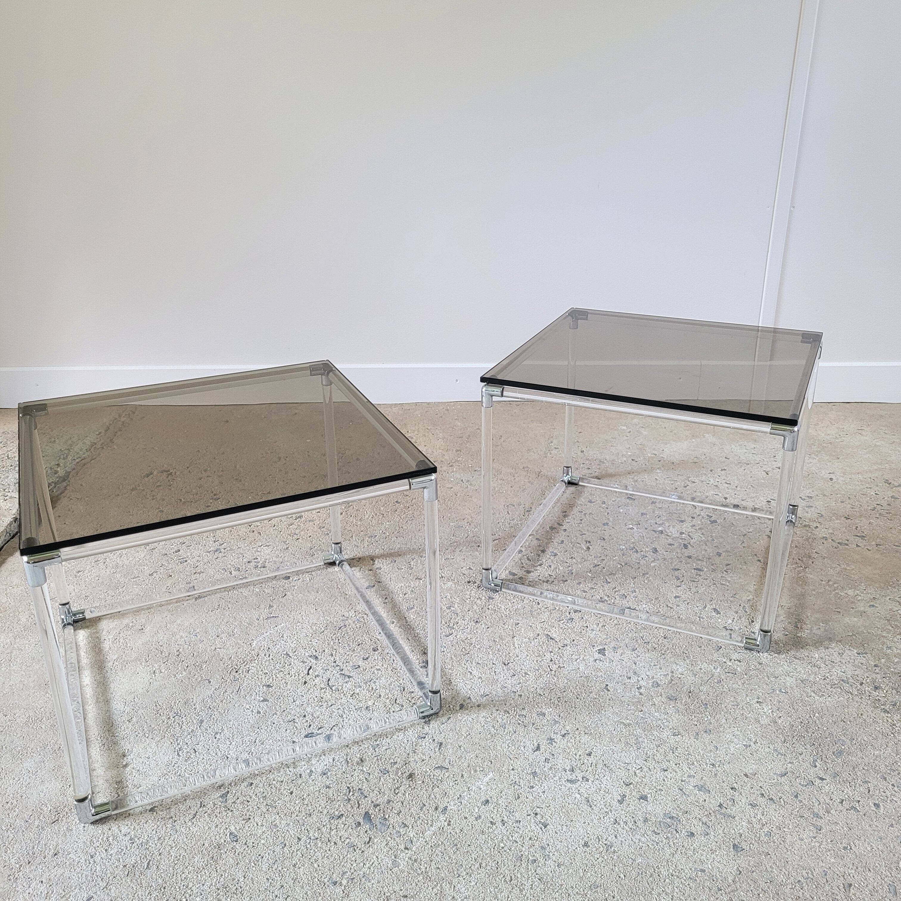 70s design shelves/side tables