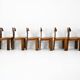 8 "Sapporo" chairs by Mario Marenco for Mobilgirgi, 1970s