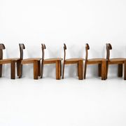 8 "Sapporo" chairs by Mario Marenco for Mobilgirgi, 1970s