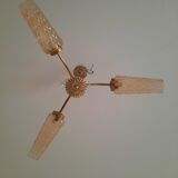 Vintage chandelier with 3 burners 60-70s