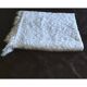 White cotton bedspread, Old crochet bedspread