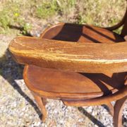 4 fauteuils Baumann en bois courbé