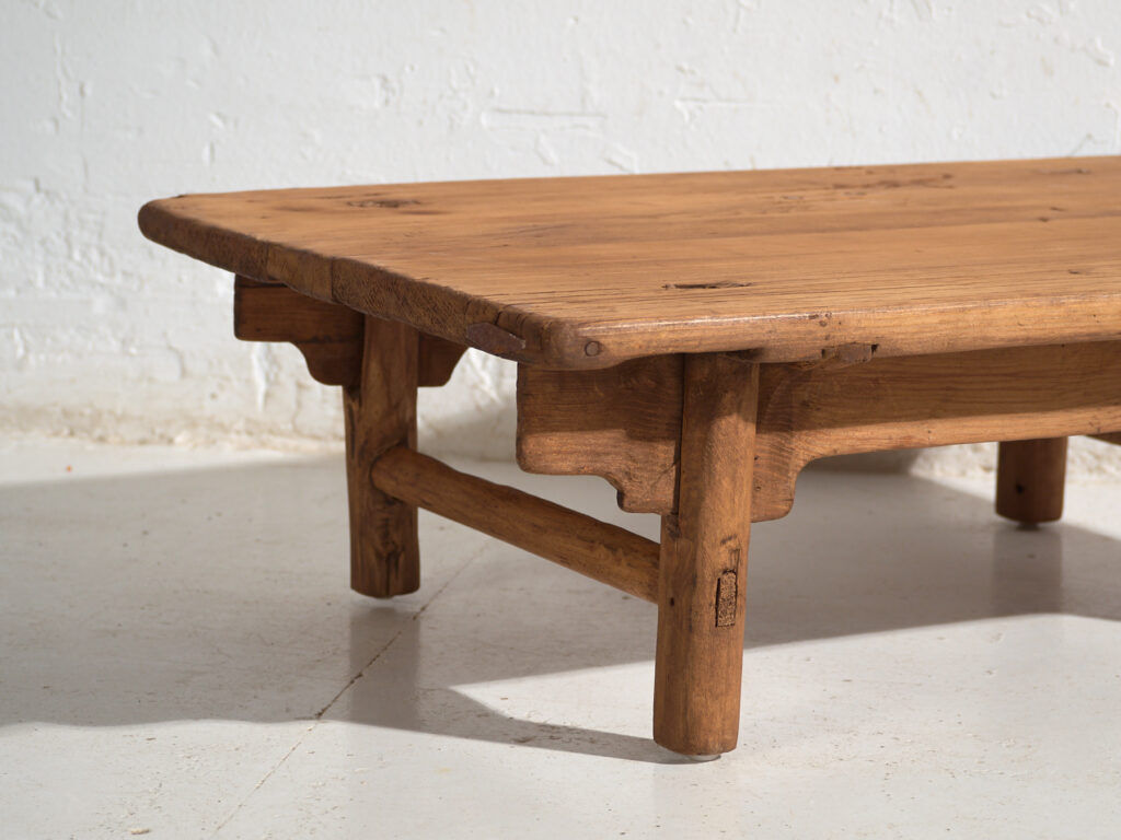 Antique pine coffee table – China, circa 1930