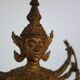 Statue en bronze doré Shiva sur Nandi, Inde, Milieu XXème.