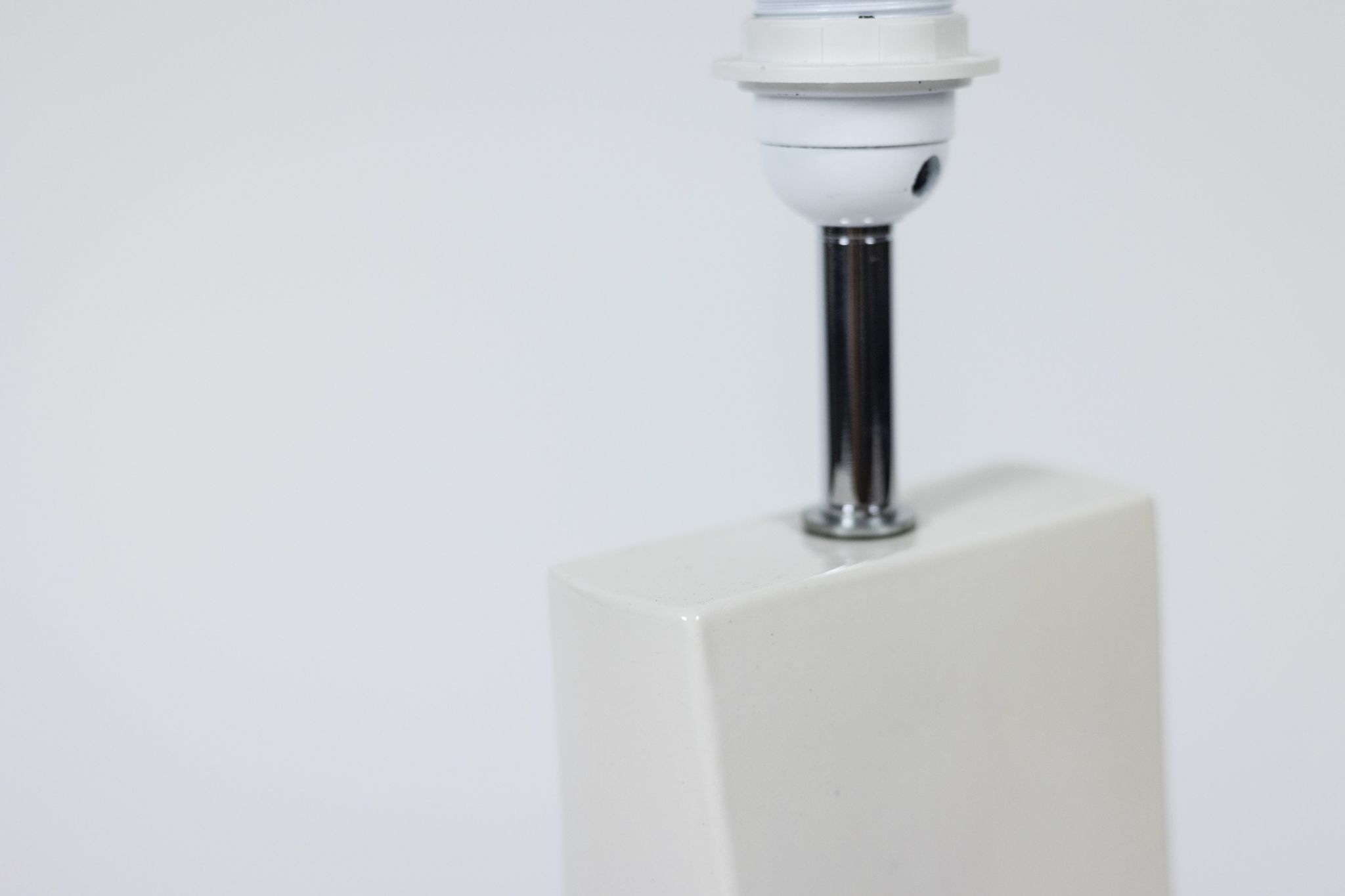 Ceramic "whistle" lamp, 1980s