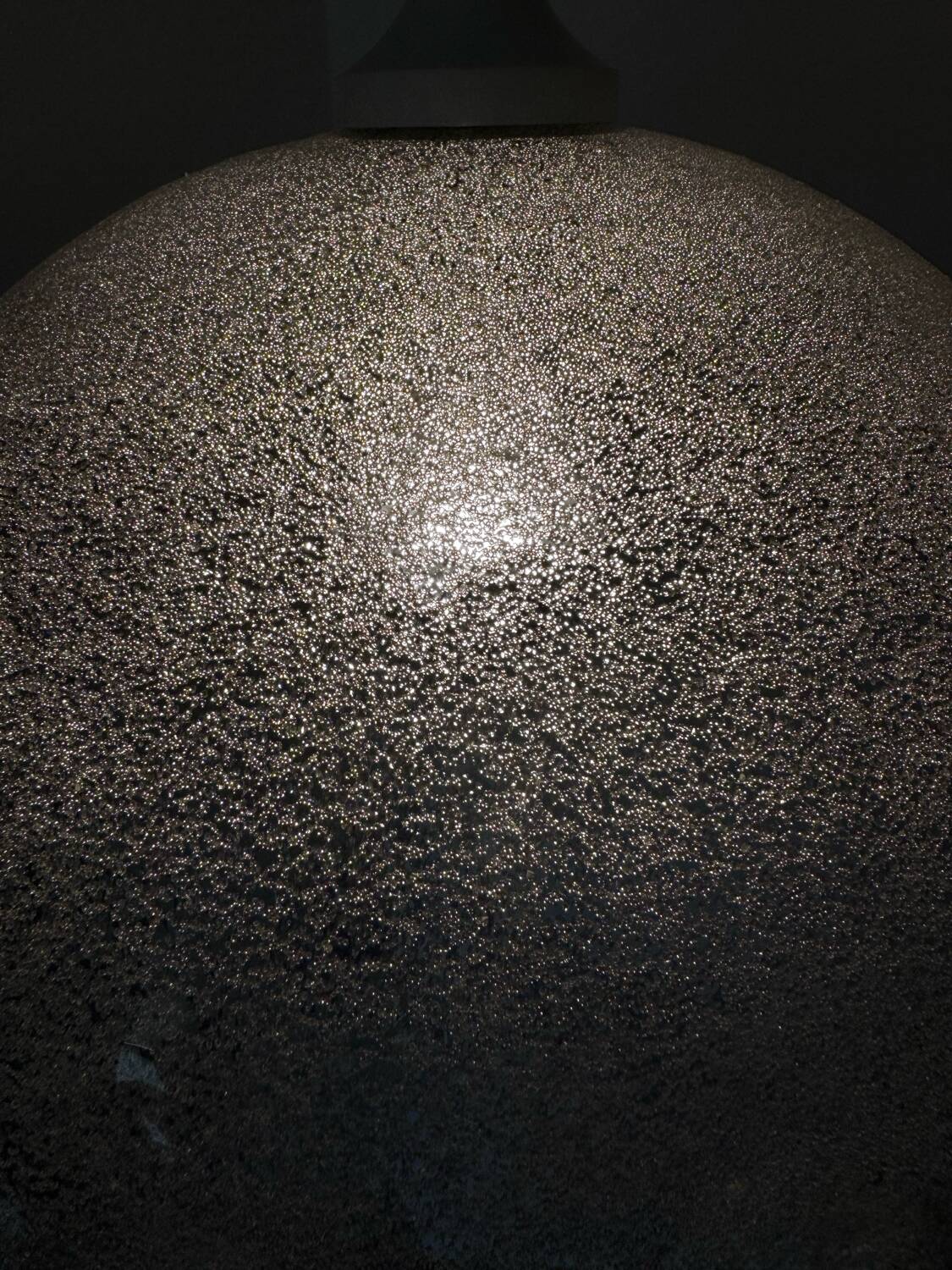 Murano glass flower pendant light from the 70s