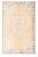 6x10 Turkish Light Orange Cream Vintage Rug, 195x313Cm