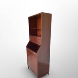 Italian wood and veneered mahogany bookcase, 1960s.