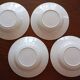 8 soup plates Fenal Badonviller "Birds" vintage 1950s