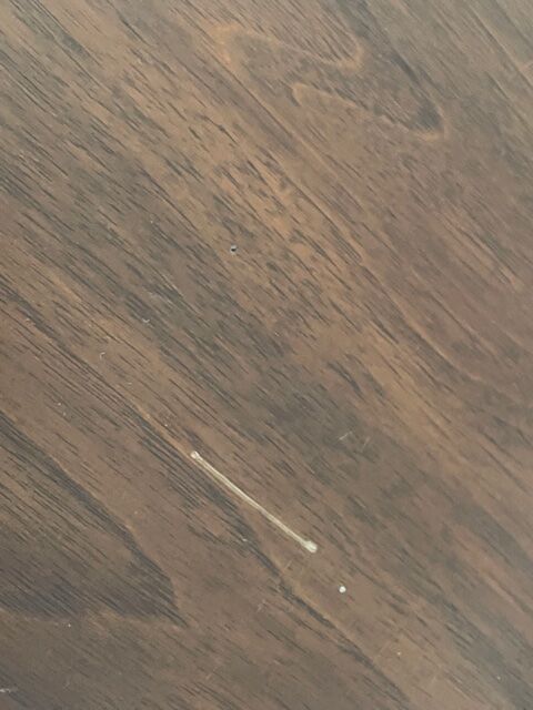 Art Deco pedestal table wood and chrome