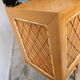 Beautiful pine and rattan sideboard from the 1960s