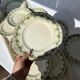 Moulin Des Loups & Hamage 12 plates model "Violetta" early twentieth century