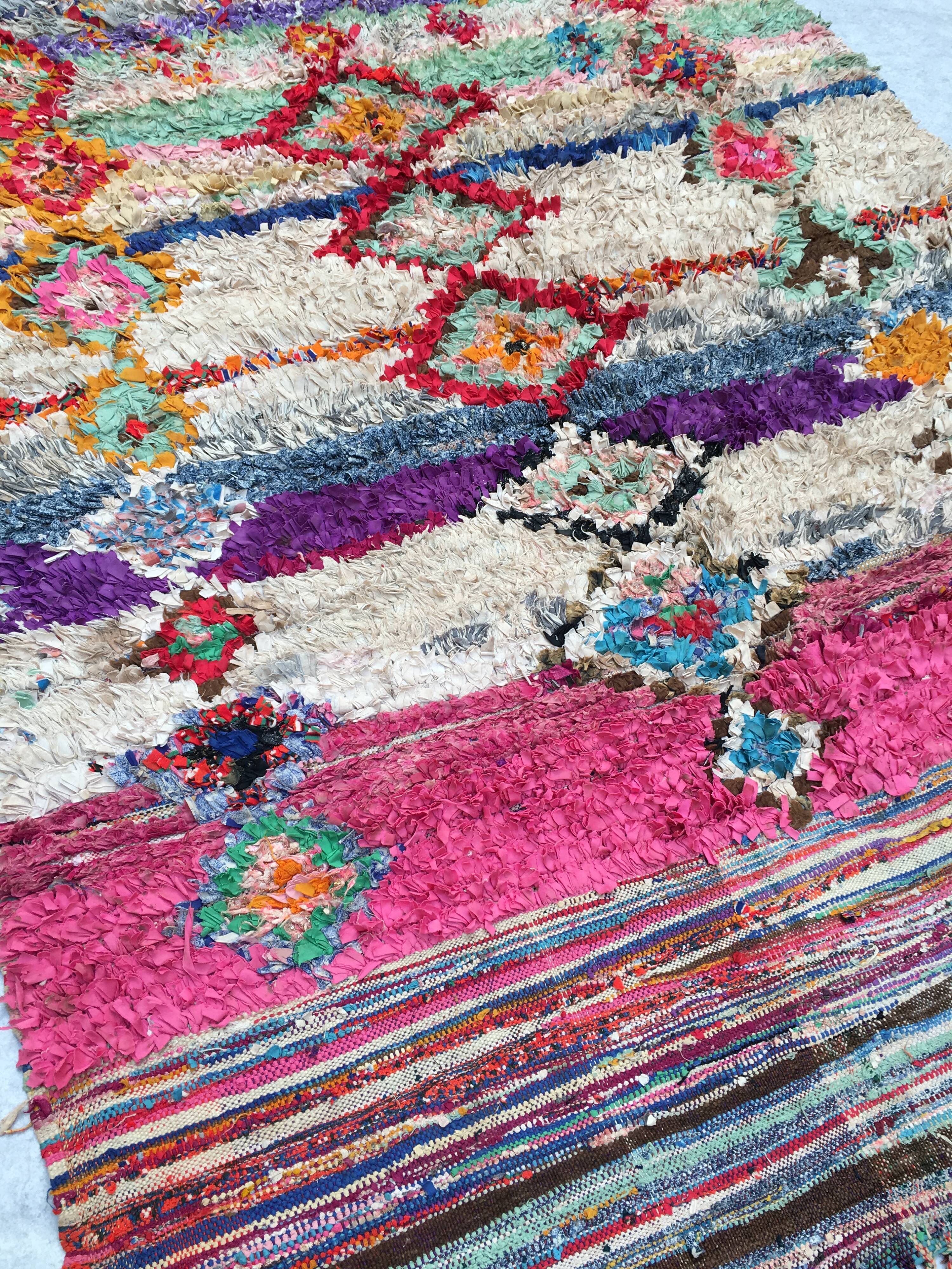 Carpet boucherouite vintage 330 x 165 cm