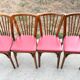 Set of 4 Baumann bistro chairs