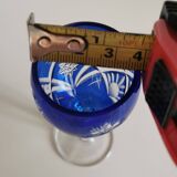 Carafe et 6 verres - verre taillé