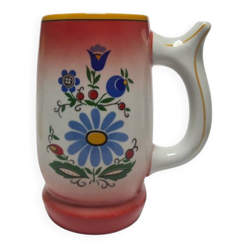 Gobelet de bière postmoderne de Lubjana, Pologne, années 1970