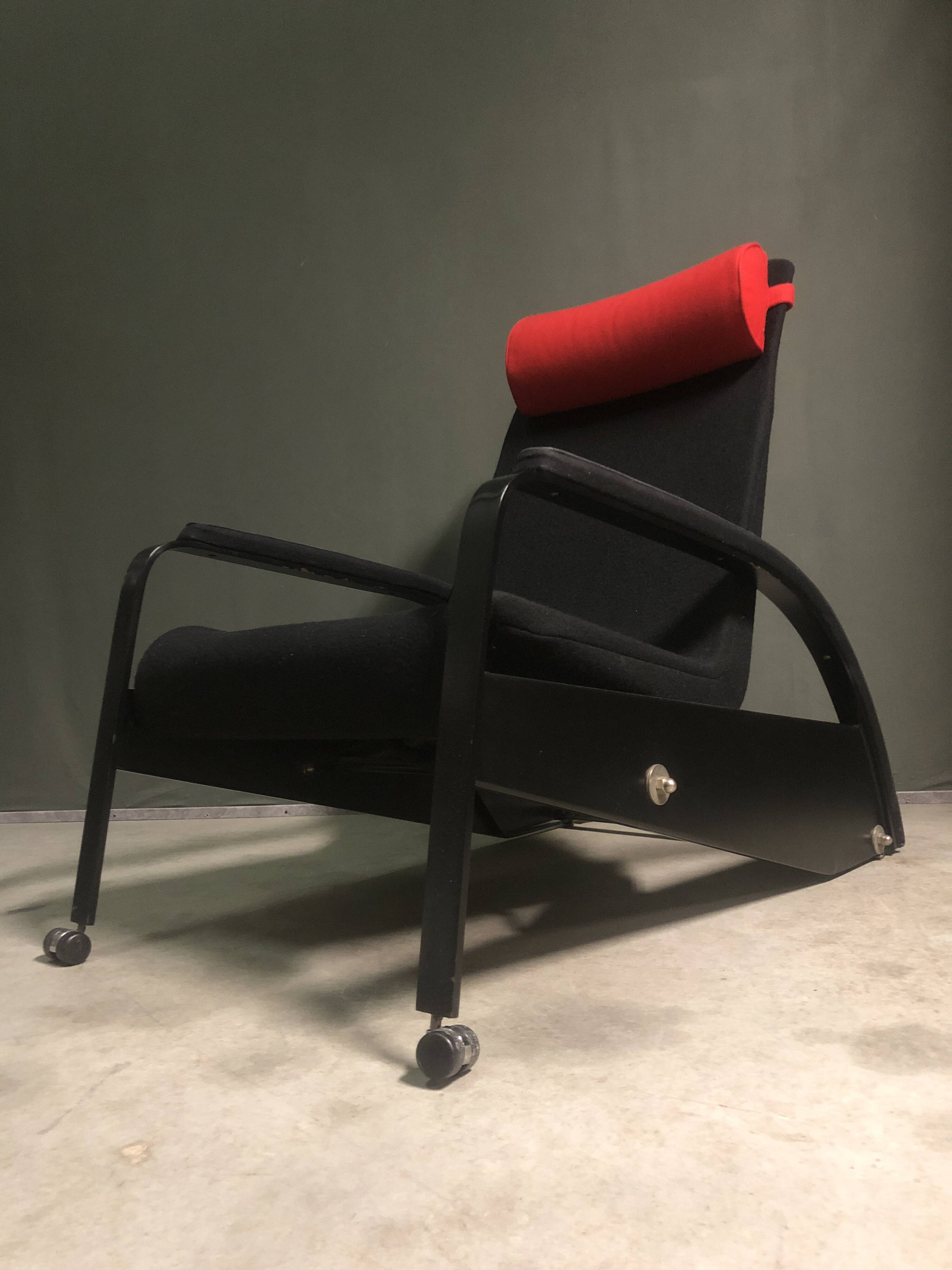 Tecta - Jean Prouvé - Fauteuil lounge - Grand Repos D 80