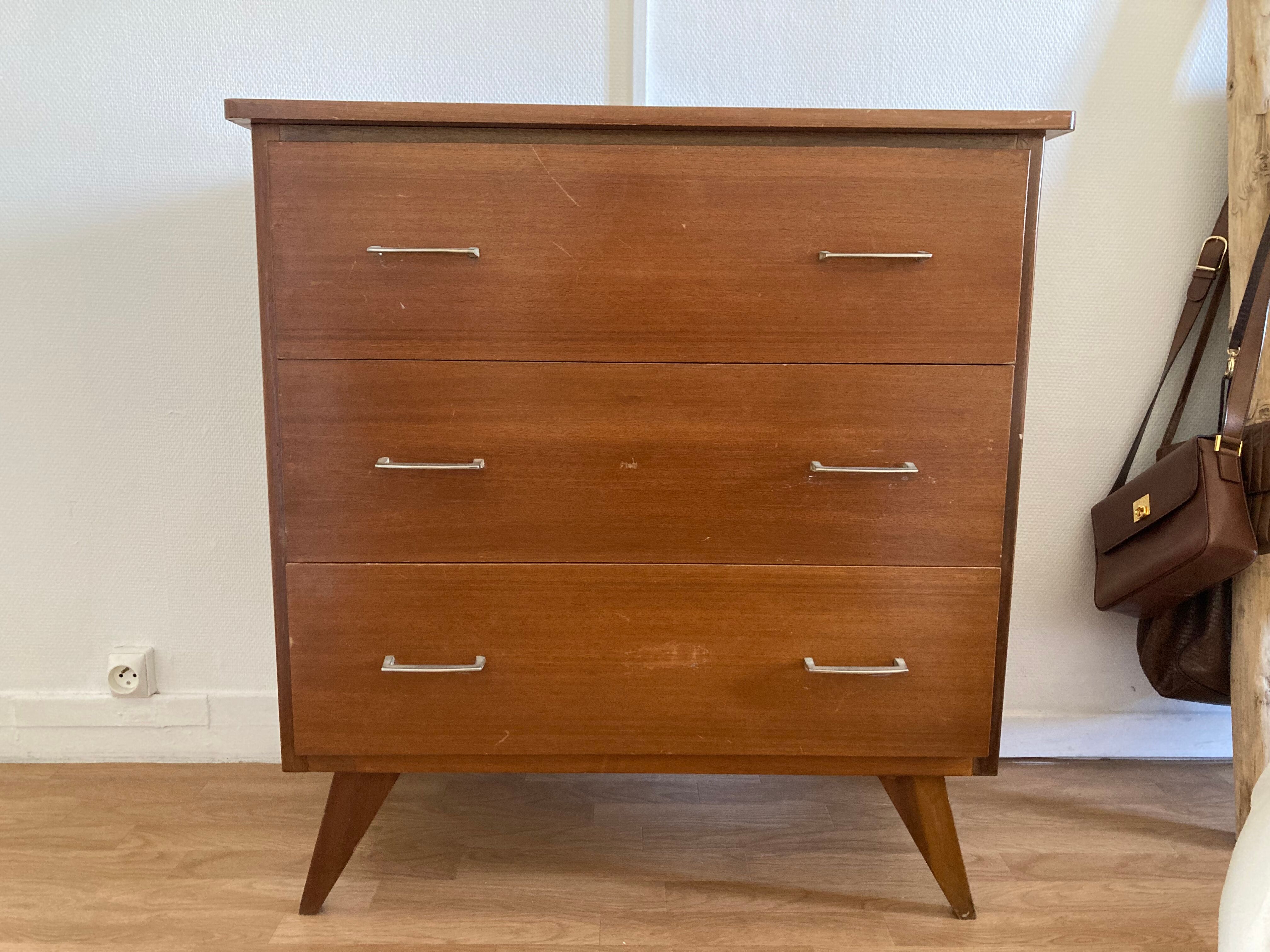 Vintage chest of drawers year 50
