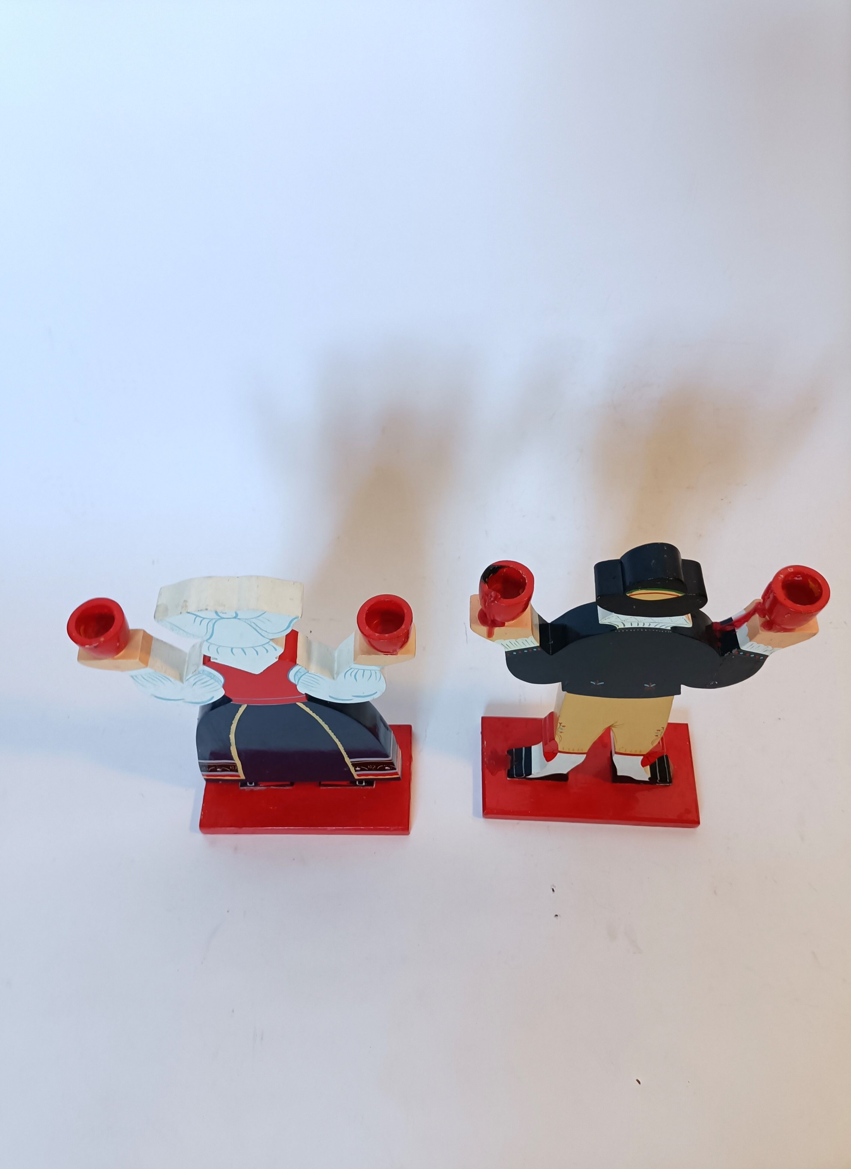 Pair of Nordic candle holders Ikea Vintage design Lizzi Velander
