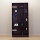Set of mahogany bookcases, Danish design, 1970s, production: Denmark
