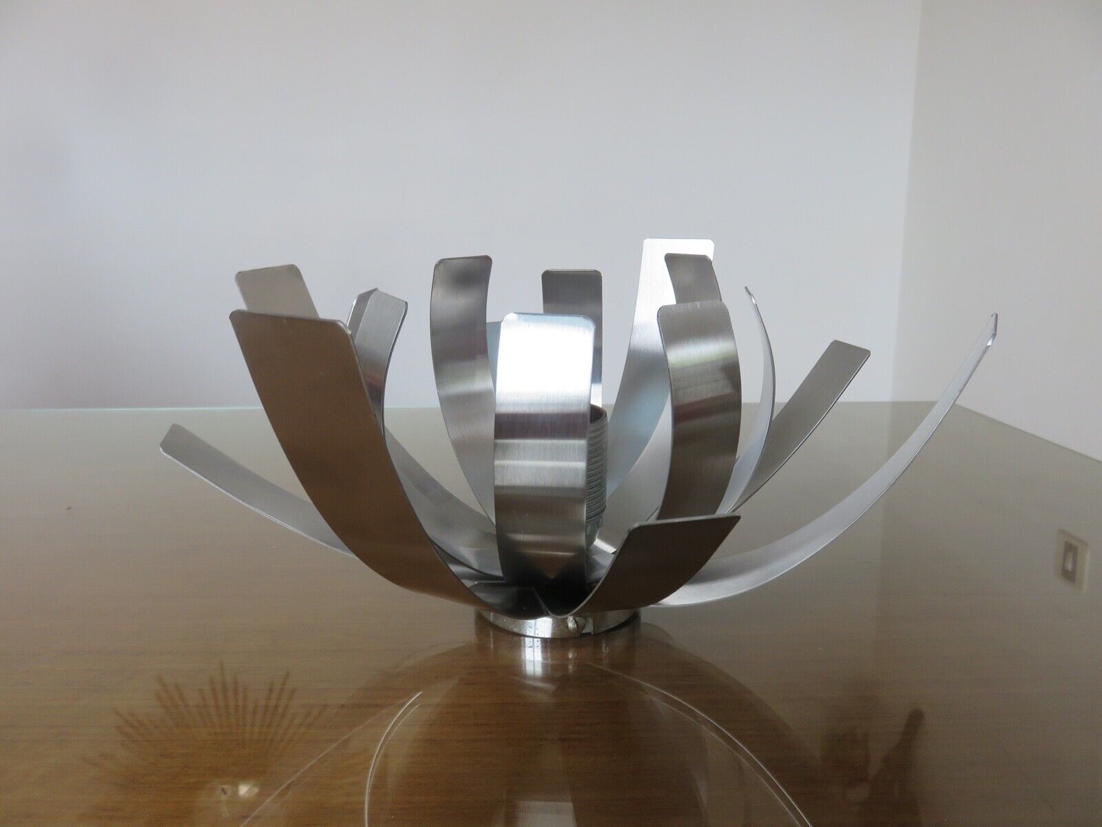 Flower wall lamp by Jocelyne Trocmé for oxar 1970