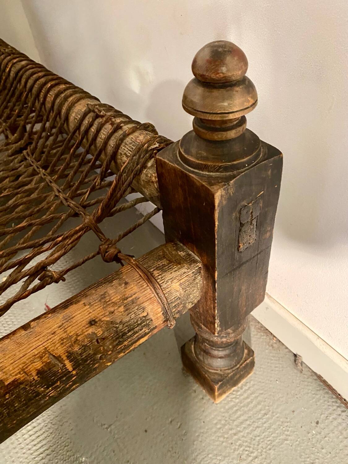 Antique Indian Rajasthani bench