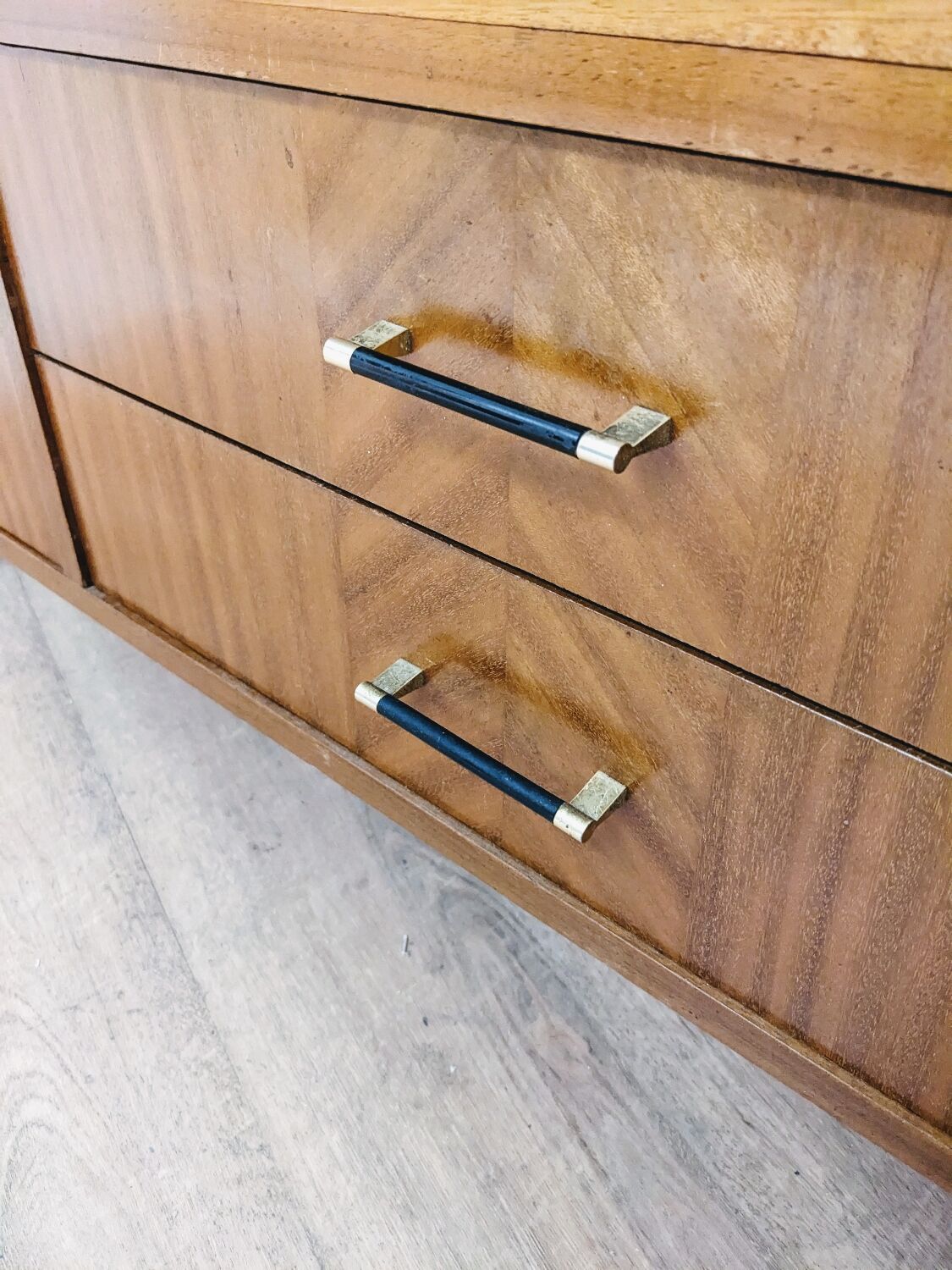 Vintage wooden sideboard