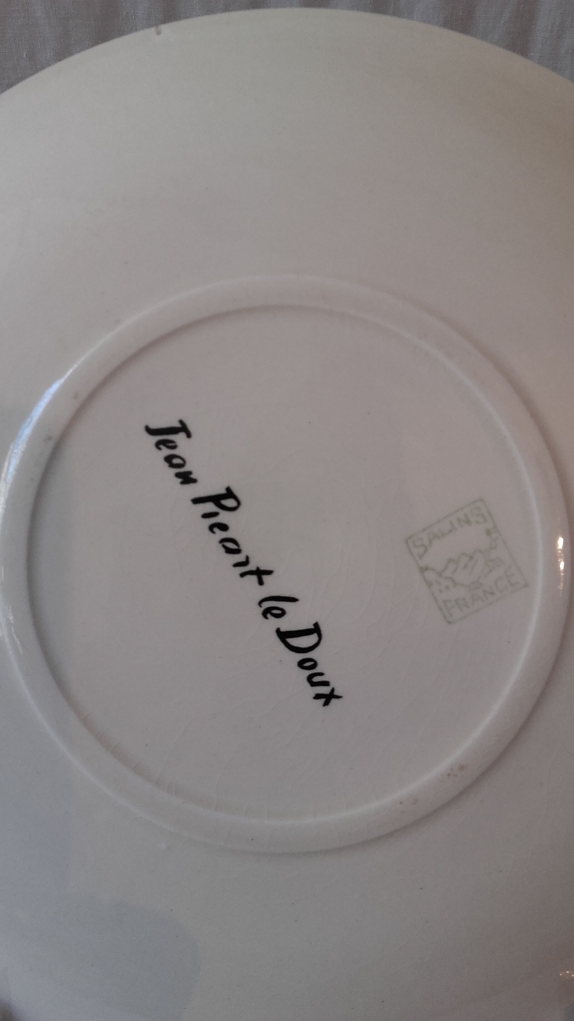 Plate by Jean Picart Le Doux