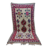 Traditional handmade Bni Ouarin rug size 300x150 cm