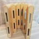 Vintage plexi newspaper holder