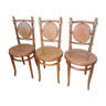 3 viennese coffee house chairs