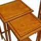 Edwardian satinwood quartetto nest of tables