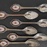 6 silver-plated teaspoons