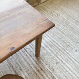 Table de ferme en cerisier