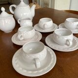 Pierre Motton glazed clay tea set for Gien