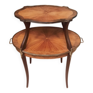 Desserte à 2 plateaux