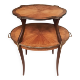 Two-tier dessert stand, 1900 Louis XV style.