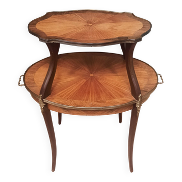 Two-tier dessert stand, 1900 Louis XV style.