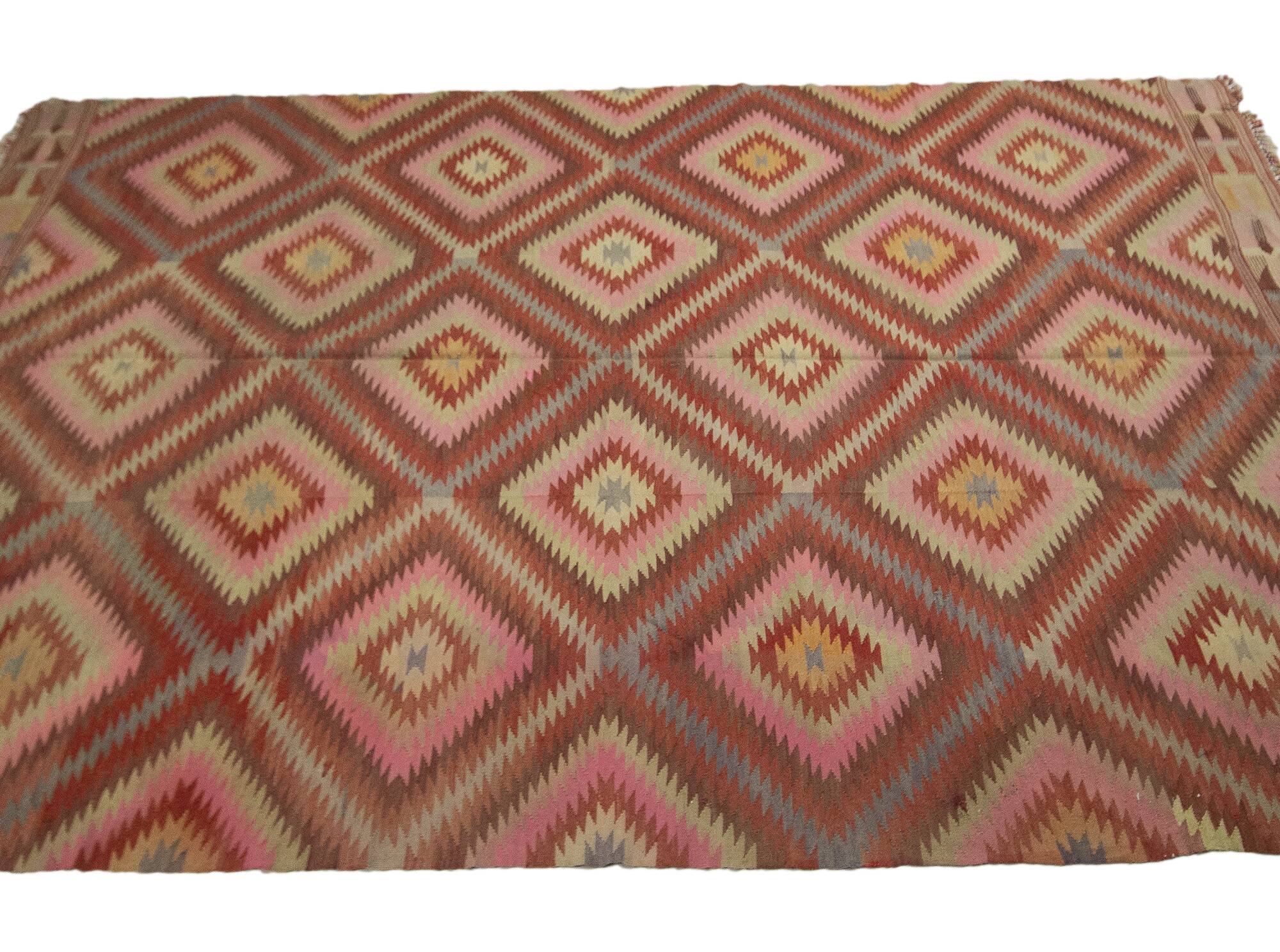 Turkish kilim rug, 241x164 cm, n-41.