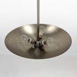 1930's Chrome Pendant Light by Designer Franta Anyz, Czechoslovakia