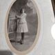 Old framed photo girl frame Napoleon III