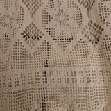 2 antique crocheted bedspreads