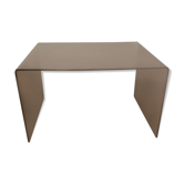 Table basse en plexiglas vintage