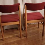 Set of 4 vintage Baumann chairs