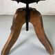 Fauteuil Baumann tournant en bois