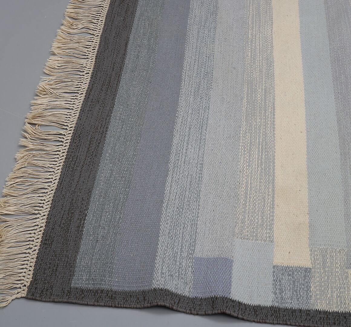 Tapis en laine par Anne-Marie Boberg Suède 1960's 244x164cm