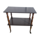 Table desserte roulante bois