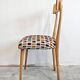 Set of 4 Mid-Century Modern Bowtie dining chairs by Ico Parisi